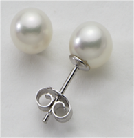 Ohrringe Mikiko Dame in Weißgold Perla MGTR75 B - MGTR75 B